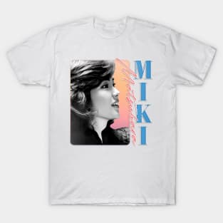 Miki Matsubara // Retro 80s Fan Art Design T-Shirt